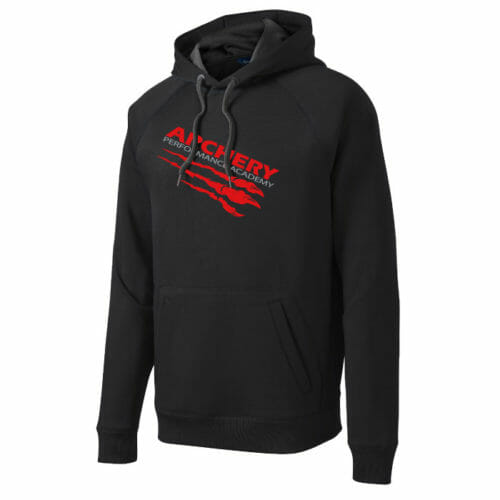 Archery Performance Academy - Red Pullover Hoodie (ST250) - Image 2