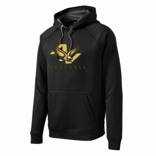 Apple Valley Baseball - Pullover Vinyl Hoodie (ST250) - Image 2