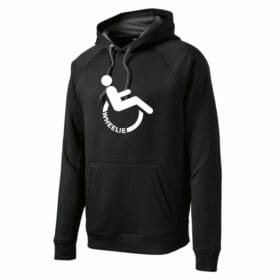 Wheelie - Pullover Vinyl Hoodie (ST250)