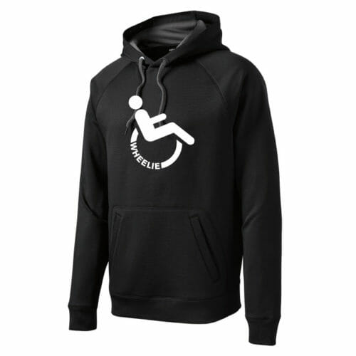 Wheelie - Pullover Vinyl Hoodie (ST250)
