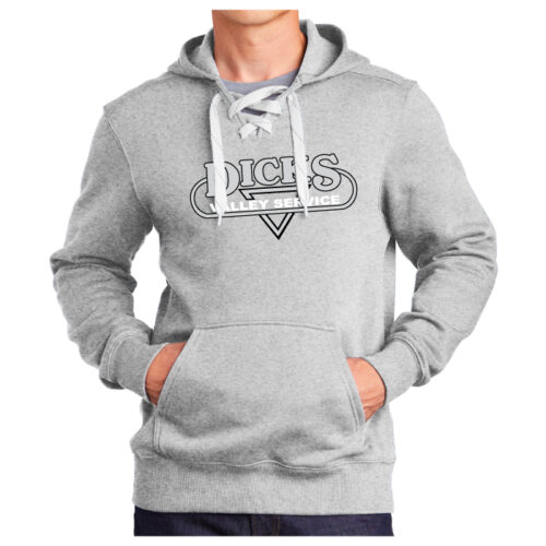 Dicks Valley Service - Tackle Twill Sport-Tek® Lace Up Pullover Hooded Sweatshirt (ST271) - Image 2
