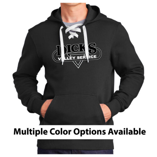 Dicks Valley Service - Tackle Twill Sport-Tek® Lace Up Pullover Hooded Sweatshirt (ST271)