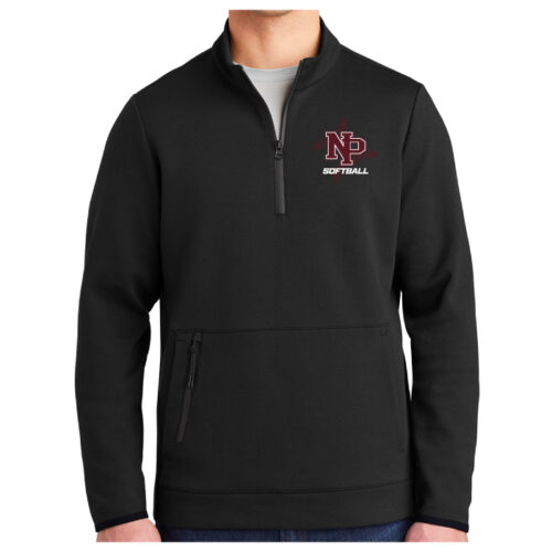 New Prague Softball - Embroidered Sport-Tek ® Triumph 1/4-Zip Pullover (ST281) - Image 3