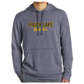Prior Lake Baseball - Heather Navy Printed Pullover Hoodie (ST296)