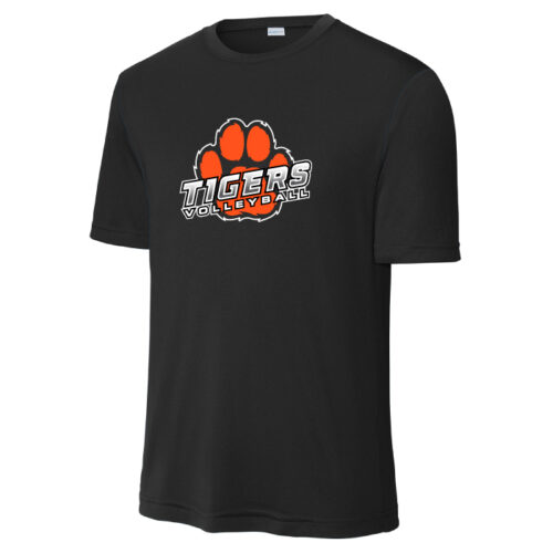 Farmington Volleyball - Black Printed Performance Tee (ST350)