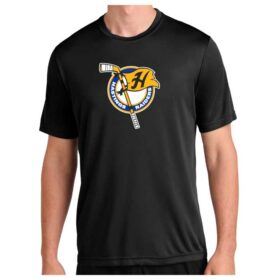 Hastings Hockey - Black Printed Performance Tee (ST350)