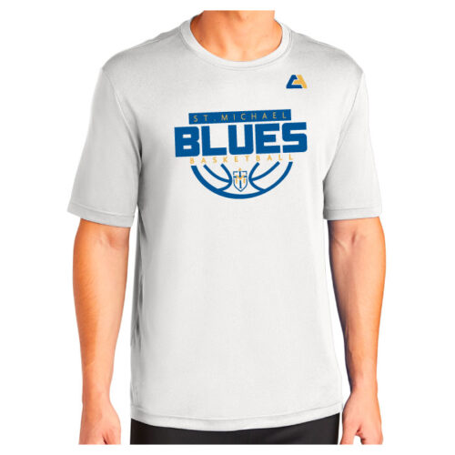 St Michael Basketball - Sublimated Performance Tee (ST350)