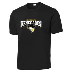Renegades - Black Printed Performance Tee (ST350)