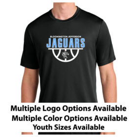 Jefferson Jaguars Basketball - Printed Performance Tee (ST350)