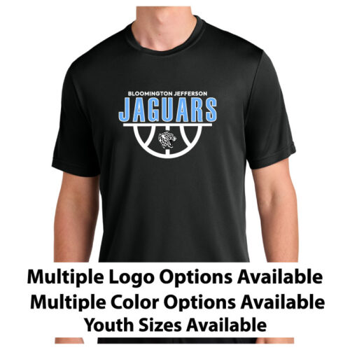 Jefferson Jaguars Basketball - Printed Performance Tee (ST350)