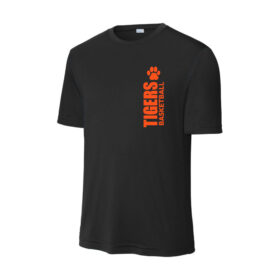 Farmington Youth Basketball Coaches - Black Printed Performance Tee (ST350)