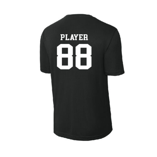Catalyst Softball - Black Printed Practice Tee (ST350) - Image 2