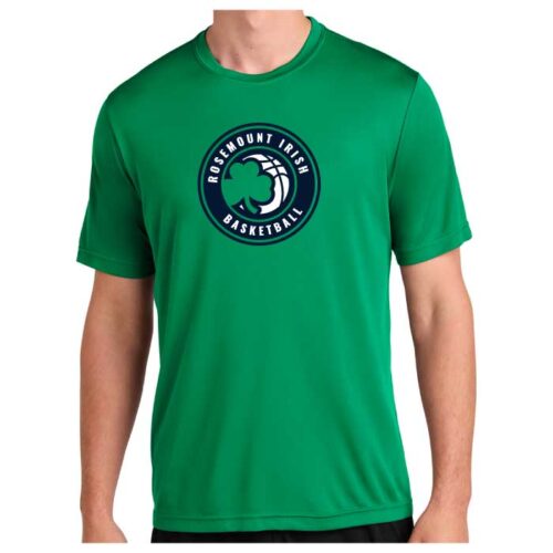 Rosemount Traveling Basketball - Printed Performance Tee (ST350) - Image 2