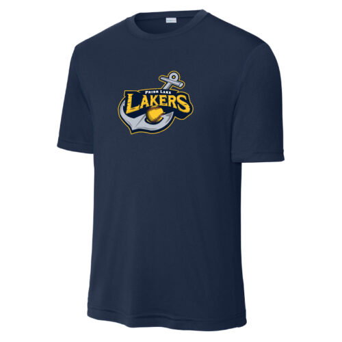 Prior Lake Fastpitch - Navy Printed Performance Tee (ST350)