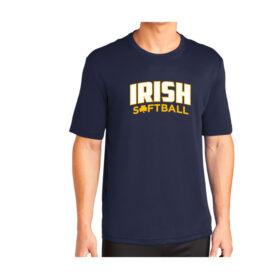 RHS Girls Softball - Navy Printed Performance Tee (ST350)