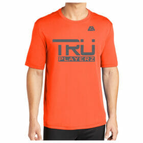 Tru Playerz - Sublimated Orange Performance Tee (ST350)