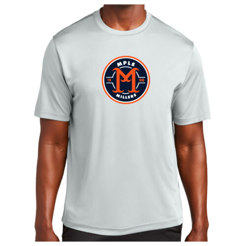 Minneapolis Millers Baseball - Printed Performance Tee (ST350) - Image 2