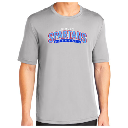 Simley Baseball - Printed Performance Tee (ST350) - Image 2