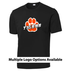 Farmington Elementary School - Black Printed Performance Tee (ST350)