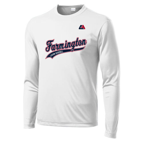Farmington Legion Baseball - Longsleeve Sublimated Performance Tee (ST350LS) - Image 2