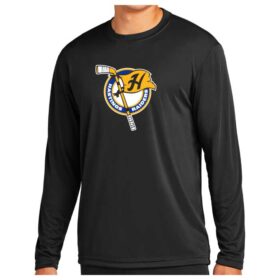 Hastings Hockey - Black Longsleeve Printed Performance Tee (ST350LS)