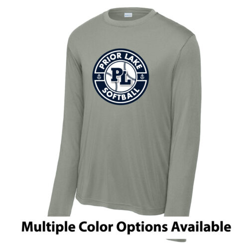 Prior Lake High School Softball - Printed Longsleeve Performance Tee (ST350LS)