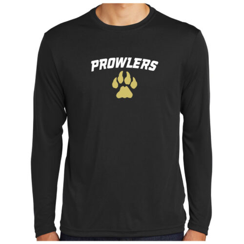Lakeville Prowlers - Longsleeve Printed Performance Tee Black (ST350LS)