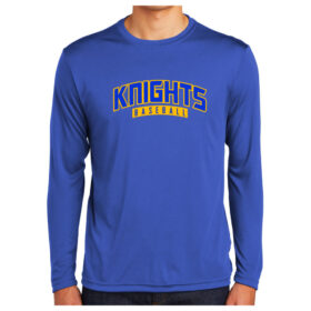 STMA - True Royal Longsleeve Printed Performance Tee (ST350LS)