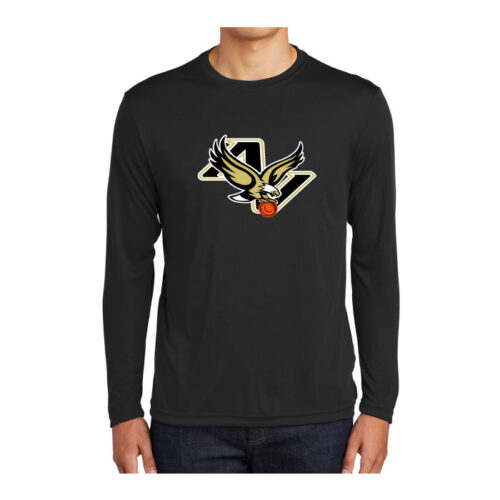 AVHS Trap - Black Longsleeve Printed Performance Tee (ST350LS)