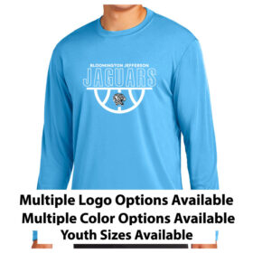 Jefferson Jaguars Basketball - Longsleeve Printed Performance Tee (ST350LS)