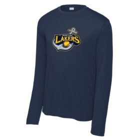 Prior Lake Fastpitch - Navy Longsleeve Printed Performance Tee (ST350LS)