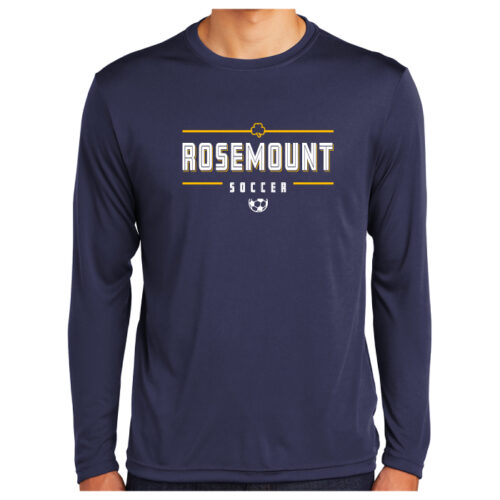 Rosemount Boys Soccer - Longsleeve Printed Performance Tee (ST350LS)