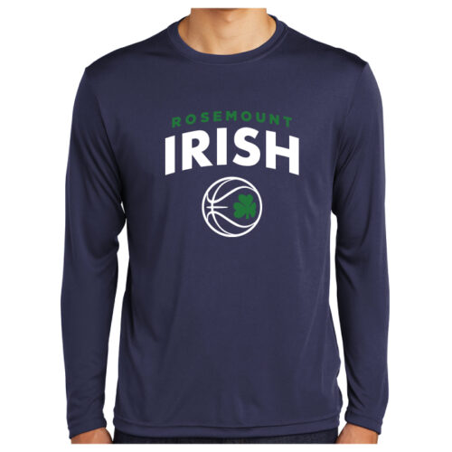 RHS Girls Basketball - Longsleeve Printed Performance Tee (ST350LS)