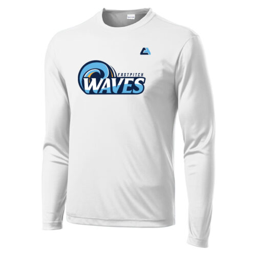 Waves Fastpitch - Longsleeve Sublimated Performance Tee (ST350LS)