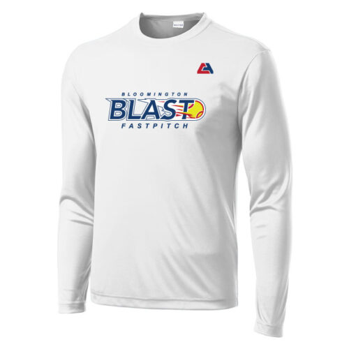 Bloomington Blast Fastpitch - Longsleeve Sublimated Performance Tee (ST350LS)