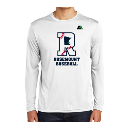 Rosemount Baseball Coaches - Longsleeve Sublimated Performance Tee (ST350LS)