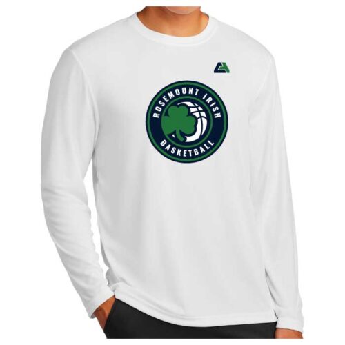 Rosemount Travel Basketball - Longsleeve Sublimated Performance Tee (ST350LS)