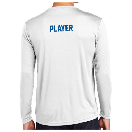 St. Michael Basketball - Longsleeve Sublimated Performance Tee (ST350LS) - Image 2