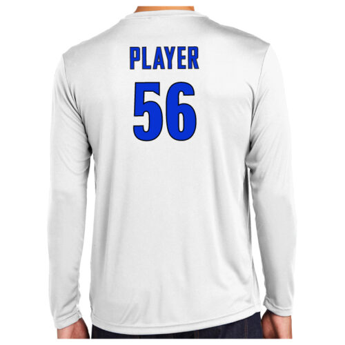 Knights Fastpitch - Longsleeve Sublimated Performance Tee (ST350LS) - Image 2