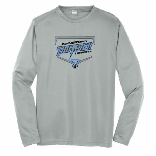 Zimmerman Baseball - Longsleeve Sublimated Performance Tee (ST350LS) - Image 2