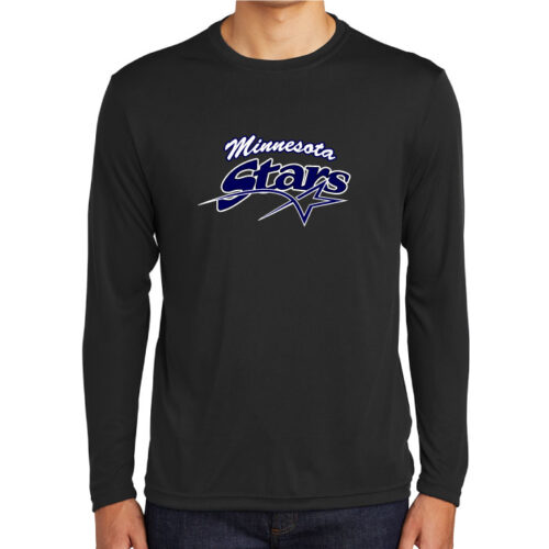MN Stars - Longsleeve Printed Performance Tee (ST350LS) - Image 2