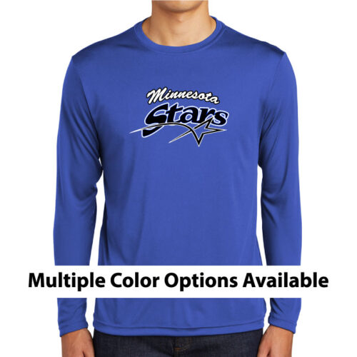 MN Stars - Longsleeve Printed Performance Tee (ST350LS)
