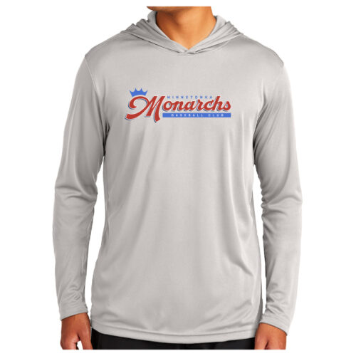 Minnetonka Monarchs - Silver Printed Sport-Tek ® PosiCharge ® Competitor ™ Hooded Pullover (ST358)
