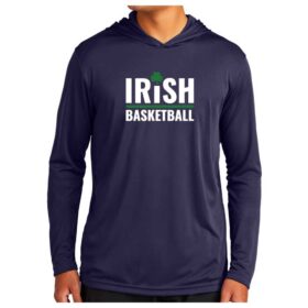 Rosemount Travel Basketball - Navy Printed Sport-Tek ® PosiCharge ® Competitor ™ Hooded Pullover (ST358)