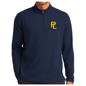Prior Lake Baseball - Navy Embroidered 1/4 Zip Flex Fleece Pullover (ST561)