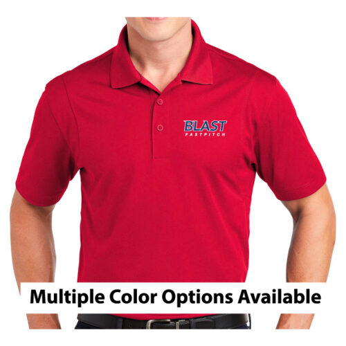 Bloomington Blast Fastpitch Coaches  - Embroidered Men's Polo (ST650)