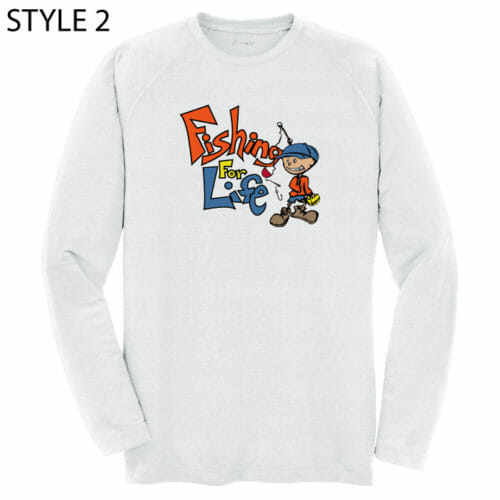 Fishing For Life - Longsleeve Sublimated Performance Tee (ST350ls) - Image 2