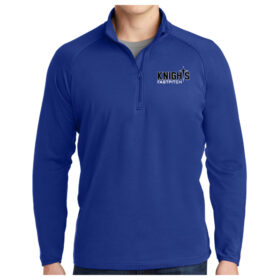 Knights Fastpitch - Royal Blue Embroidered 1/4 Zip Pullover (ST850)