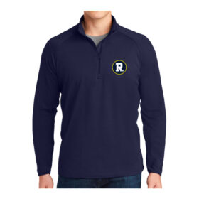 Rosemount High School Hockey - Navy Embroidered 1/4 Zip Pullover (ST850)