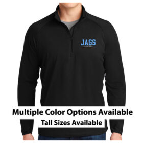 Jefferson Jaguars Basketball - Embroidered 1/4 Zip Pullover (ST850)